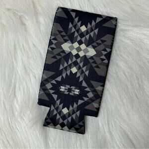 Crazy Train Geometric Patterned Tall Koozie New